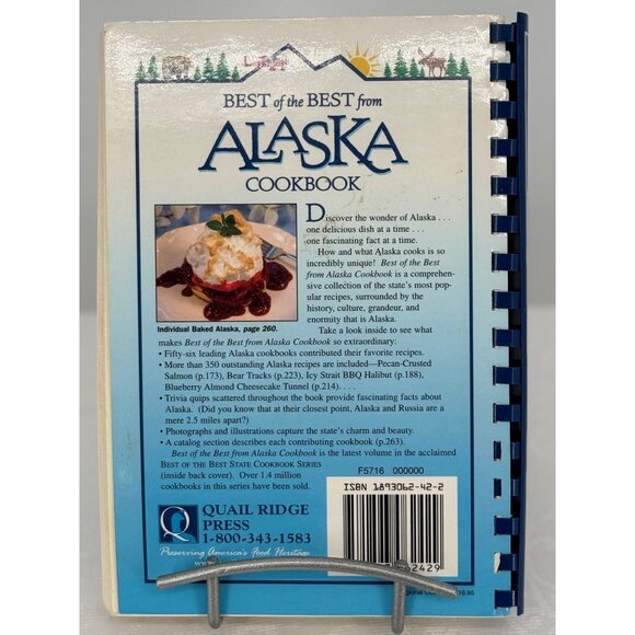 Best Of The Best From Alaska Cookbook By Quail‎ Ridge Press - Picture 2 of 6